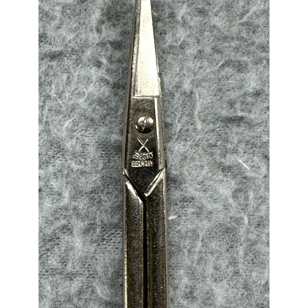 8pc Vintage Miniature Sewing Embroidery Scissors‎ Lot Germany USA Ornate Metal